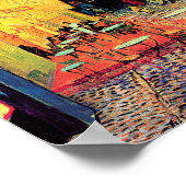 Poster Café Terrasse à Night, Vincent van Gogh (Coin)