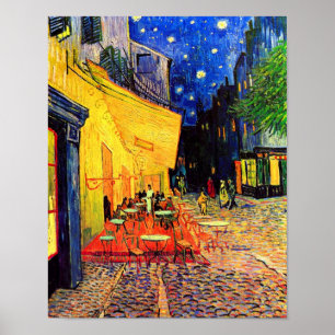 Poster Café Terrasse Place du Forum Van Gogh Art