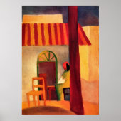 Poster Café turc par August Macke (Devant)