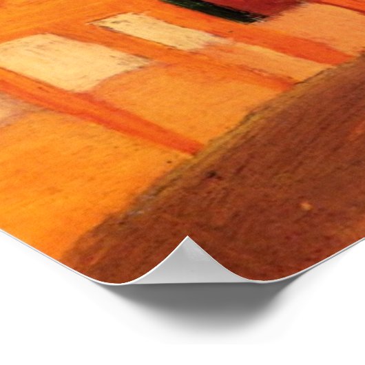 Poster Café turc par August Macke (Coin)