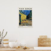 Poster Cafee Terrace At Night Blossom (Cuisine)