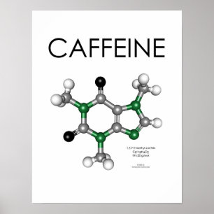 Poster Caféine 14*18 in - Eddition Starbucks...