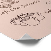 Poster Cafés de Paris (Coin)