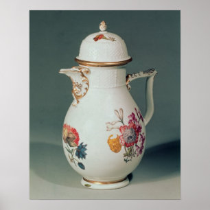 Poster Cafetière Meissen, c.1740-50