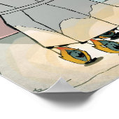 Poster Cafetière vintage (Coin)