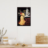 Poster CAFFE ESPRESSO SERVIZIO ISTANTANEO Café italien (Cuisine)