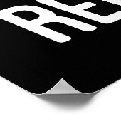 Poster Caffeinate Répéter la sieste - Drôle Motivationnel (Coin)