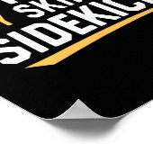 Poster Caffeine My Skiing Sidekick Funny Ski Citations Ap (Coin)