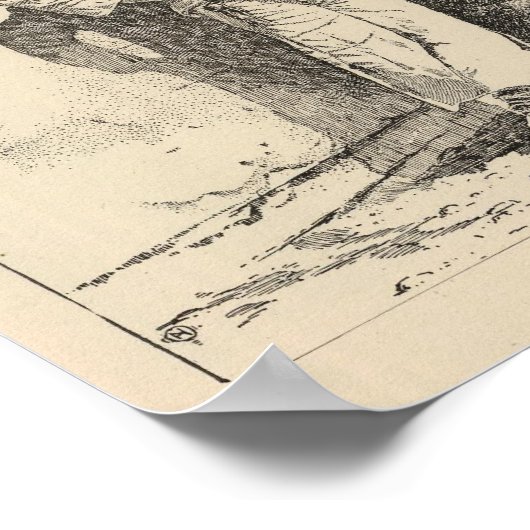 Poster Cage d'aigle de Zuni (Coin)