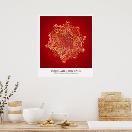 Poster Cage du dodécaèdre (Cuisine)