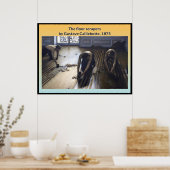 Poster Caillebotte 1895 (Cuisine)