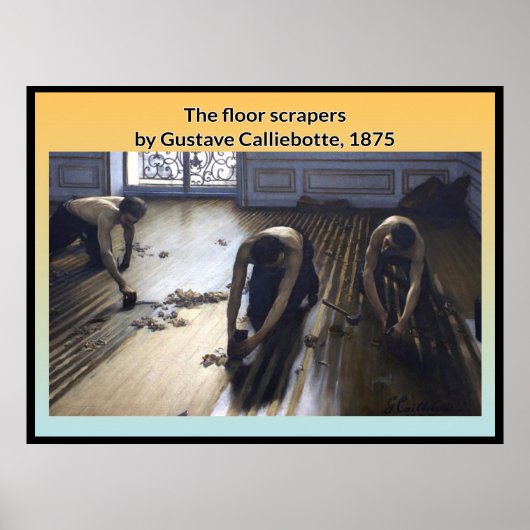 Poster Caillebotte 1895 (Devant)