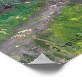 Poster Caillebotte - Allée De La Villa Des Fleurs (Coin)