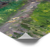 Poster Caillebotte - Allée De La Villa Des Fleurs À ... (Coin)