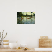 Poster Caillebotte - Bateau Sur L'Yerres (Cuisine)