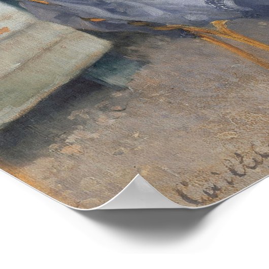 Poster Caillebotte - Campagne (Coin)