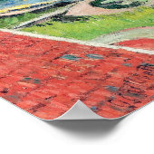 Poster Caillebotte - La Seine À Argenteuil. Bateaux (Coin)