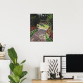 Poster Caillebotte - Le Chemin Dans Le Jardin (Bureau à domicile)