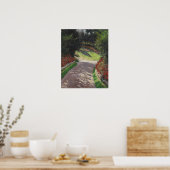 Poster Caillebotte - Le Chemin Dans Le Jardin (Cuisine)