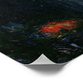 Poster Caillebotte - Leçon de piano (Coin)