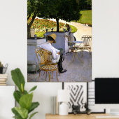 Poster Caillebotte - Les Orangers (Bureau à domicile)