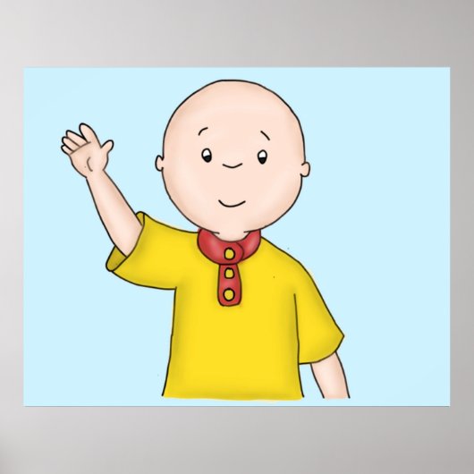 Poster Caillou (Devant)