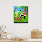 Poster Caillou Death Party (Cuisine)