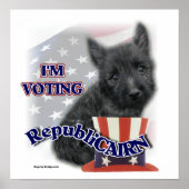 Poster Cairn Terrier Cadfts (Devant)