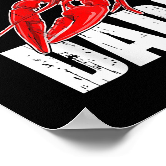 Poster Cajun Crawfish Crawdaddy Crayfish Cadeau Lover (Coin)