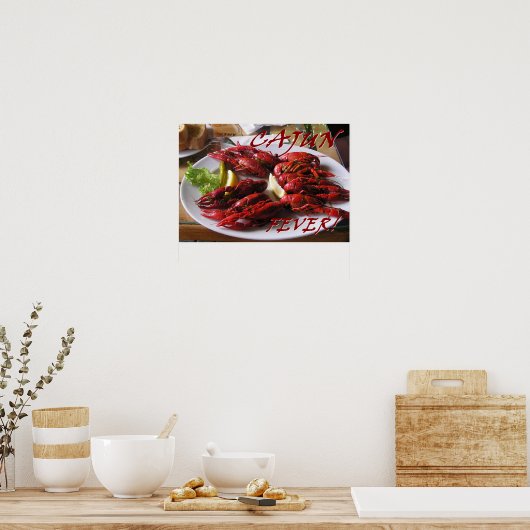 Poster Cajun Fever ! (Cuisine)