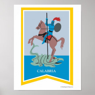 Poster Calabre Italie Région Art Imprimer