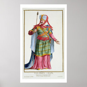 Poster Calamin-Han, empereur et Sovereign de l'Asie de 'R