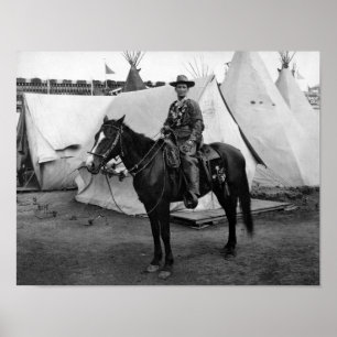 Poster Calamité Jane à cheval