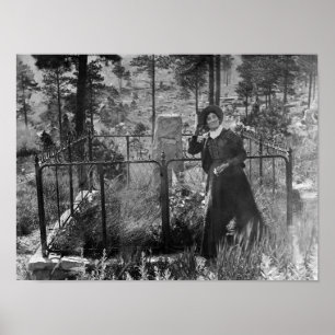 Poster Calamity Jane at Wild Bill Hickok's Grave