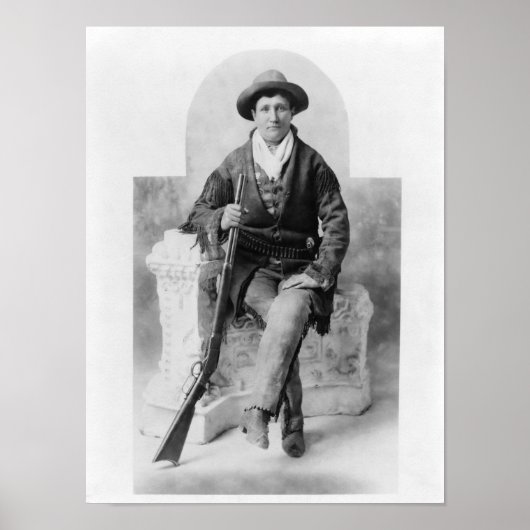 Poster Calamity Jane Avec Son Rifle (Devant)