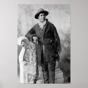 Poster Calamity Jane Portrait - Vers 1895