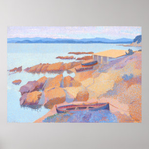 Poster Calanque des Antibois, Henri Edmond Cross Art