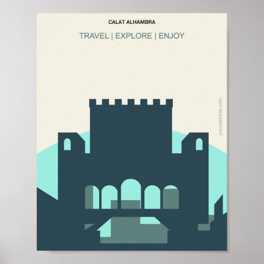 Poster Calat Alhambra (Devant)