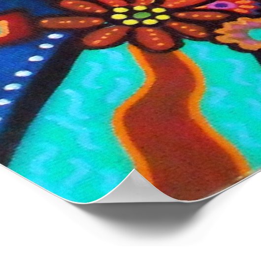 Poster Calavera Virgen Guadalupe (Coin)