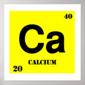 Poster Calcium (Devant)