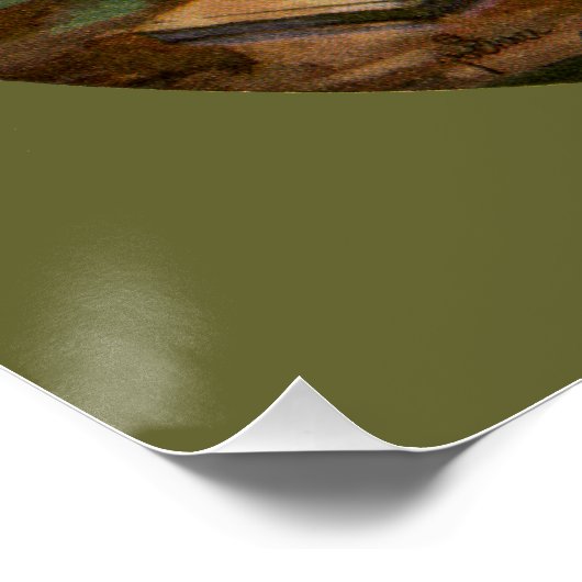 Poster Calculateur comptable Comptomètre vintage (Coin)