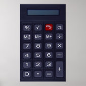 Poster calculatrice (Devant)