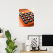 Poster Calculatrice (Bureau à domicile)