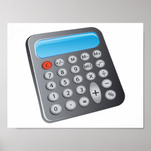 Poster Calculatrice