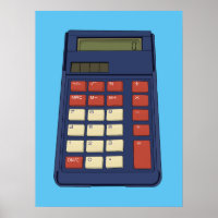 Calculatrice des années 80 90 Math School Nostalgi