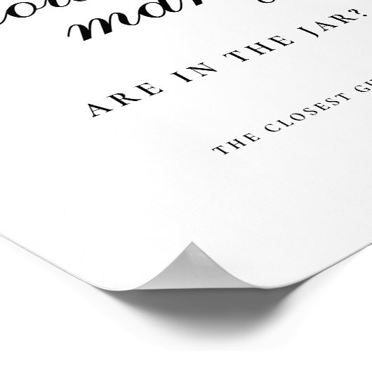 Poster Calculé Devis Combien De Fêtes des mariées S'Inscr (Coin)