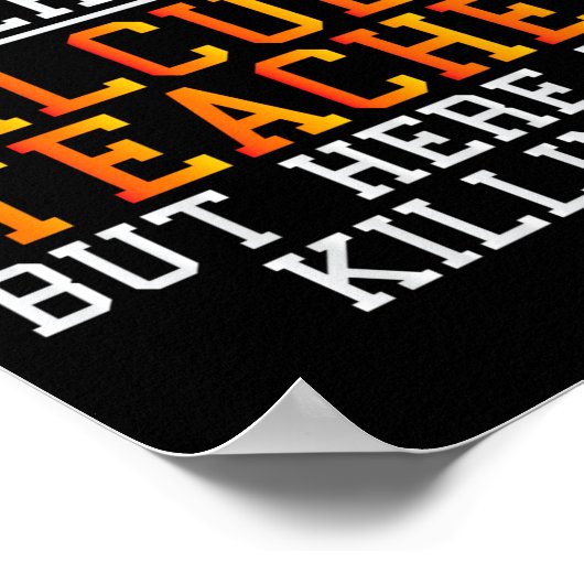 Poster Calculus Teacher Funny Math Professor  (Coin)