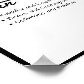 Poster Caleb, Définition de prénom personnalisé garçon (Coin)