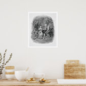 Poster Caleb Plummer and his Blind daughter, from 'Charle (Cuisine)