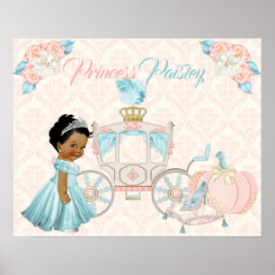 Poster Calèche de conte de fées Princesse Nurserie person